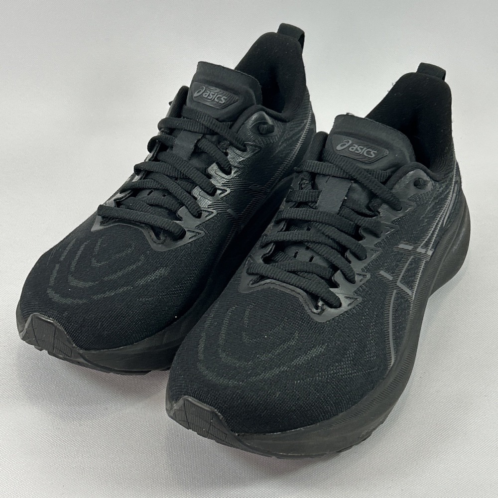 ASICS GT-2000 V13  Triple Black Running Shoes Women's Sz 7 Athletic Sneakers